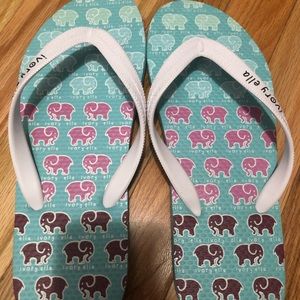 IVORY ELLA — FLIP FLOP SUMMER SANDALS, BRAND NEW, SIZE US 8-9